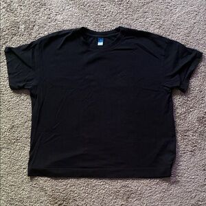 Old Navy Black Short Sleeve Tee